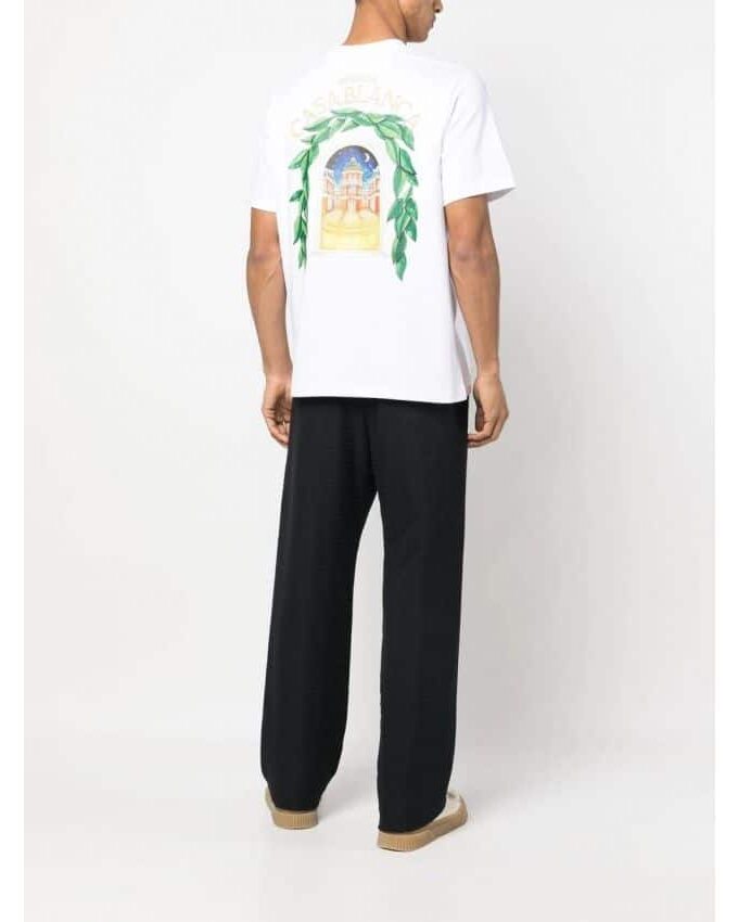 CASABLANCA T-SHIRT MS23-JTS-001-11 - T-Shirt e Polo - CASABLANCA